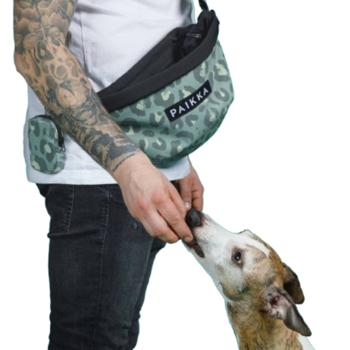 Paikka Porta Premietti Dispenser per Cani Alta Visibilità Leo