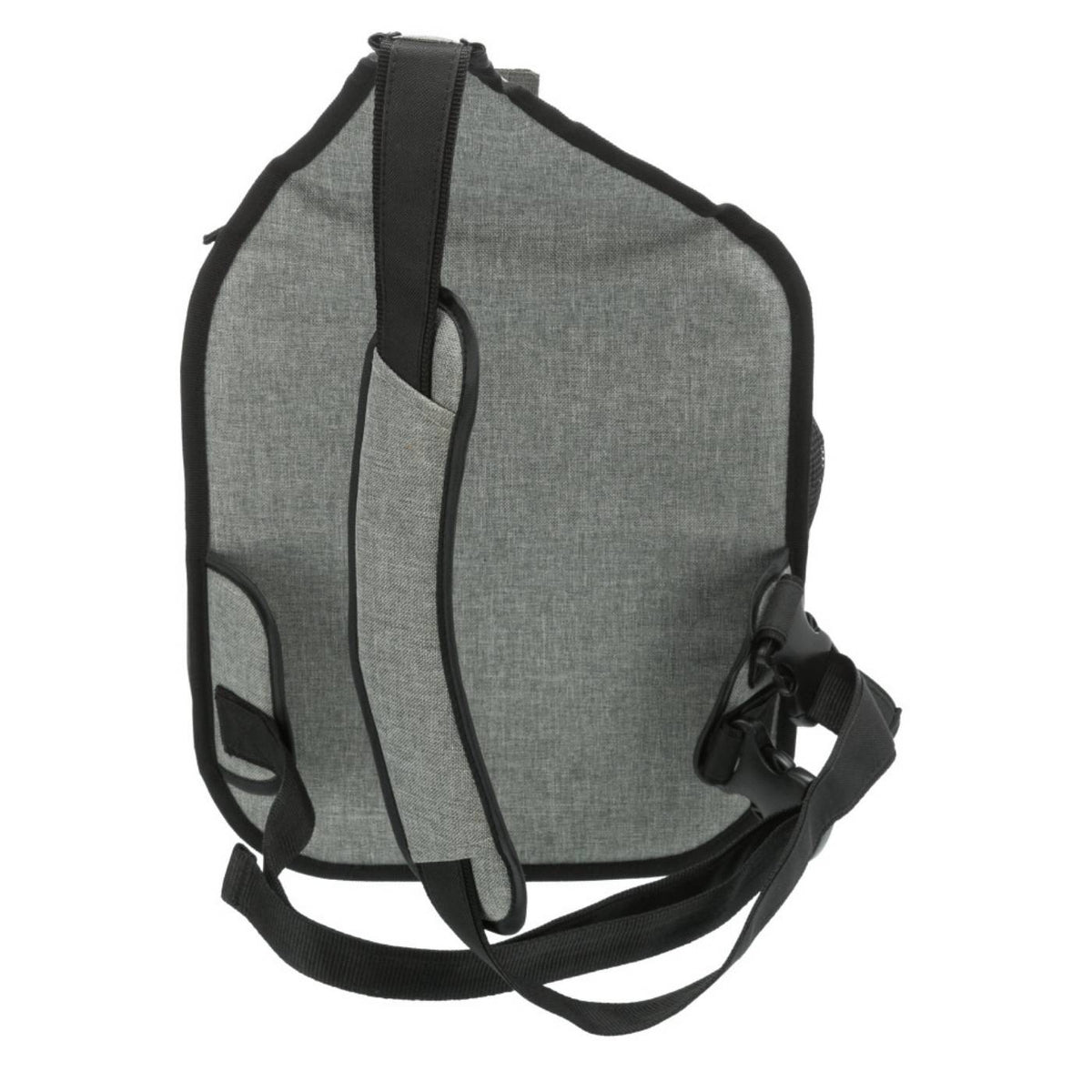 Trixie Borsa Frontale Tracolla per Cani Max 10 Kg di Peso Savina Nero/Grigio