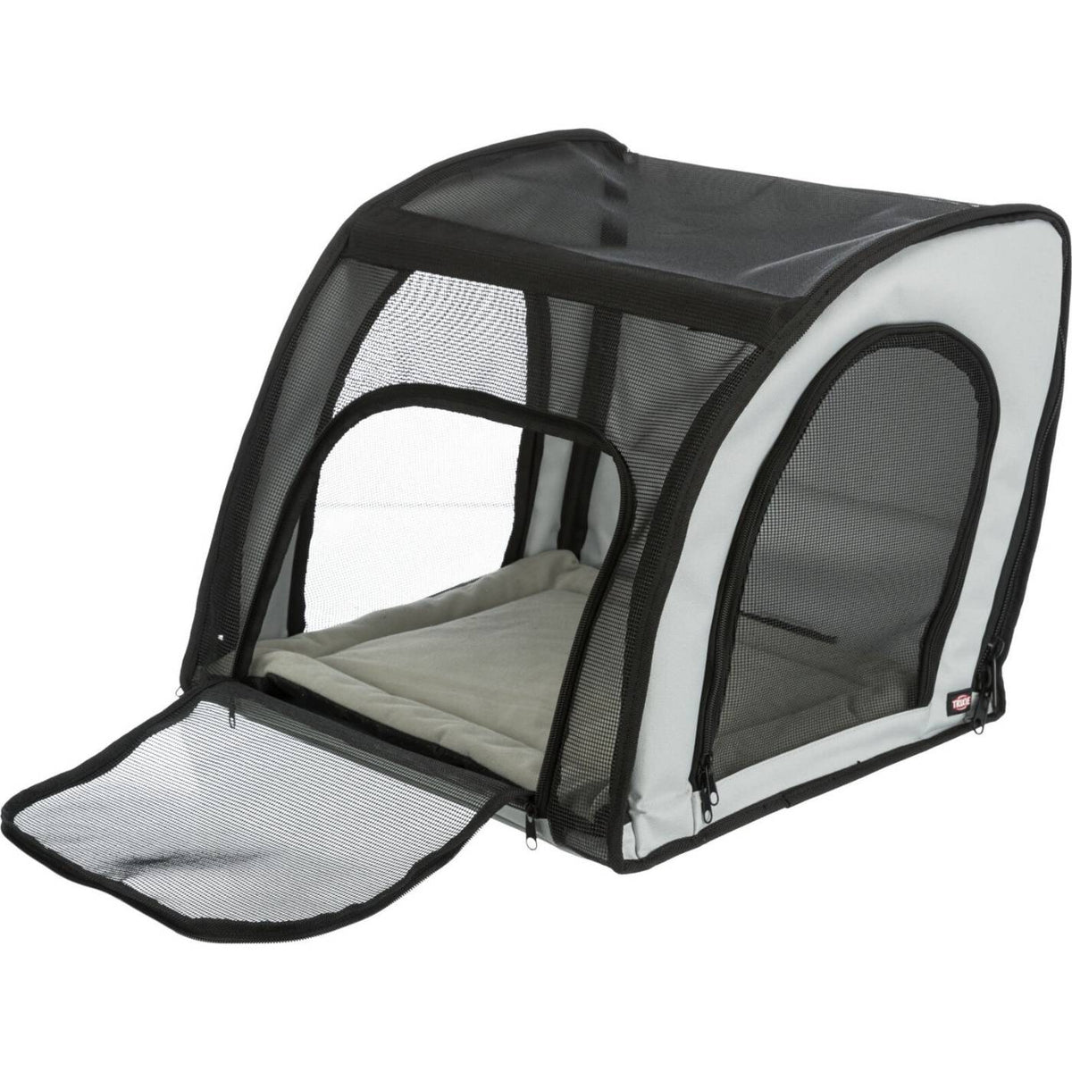 Trixie Cuccia per Auto per Cani 44 x 37 x 40 cm Grigio/Nero