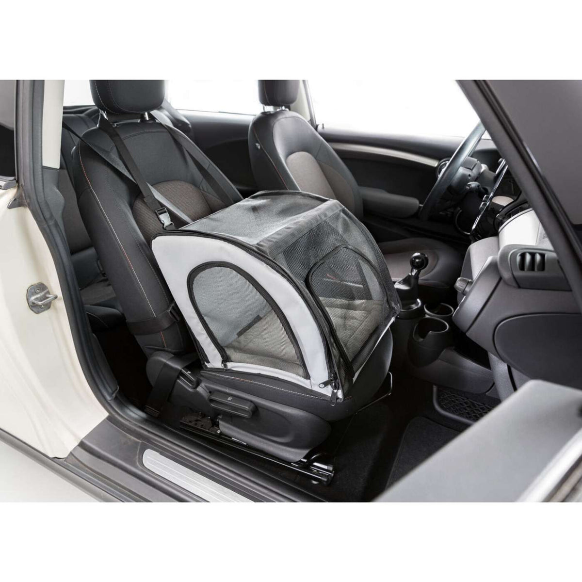 Trixie Cuccia per Auto per Cani 44 x 37 x 40 cm Grigio/Nero