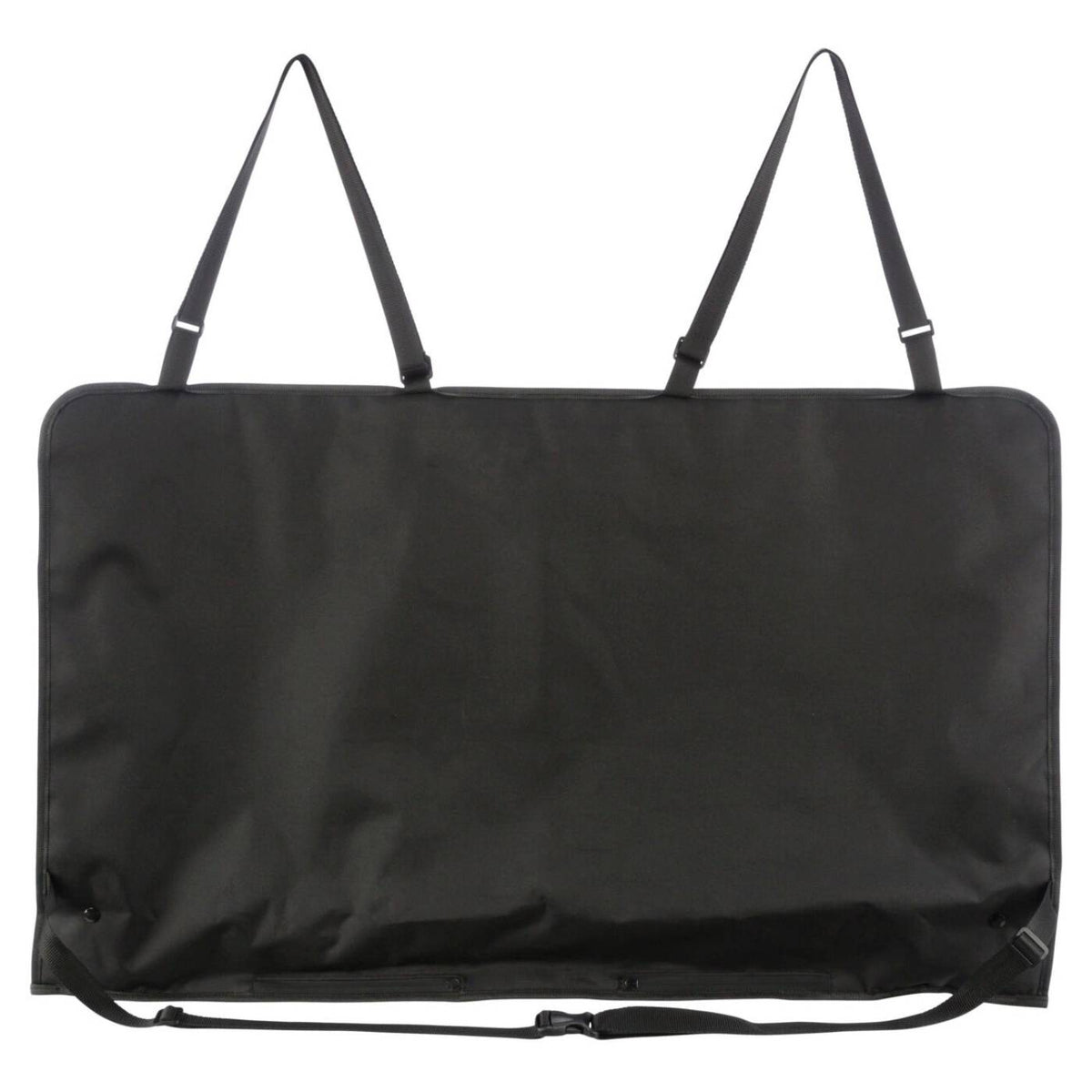 Trixie Cuscino Doppio per Cani per Auto 95 x 10 x 50 cm Nero