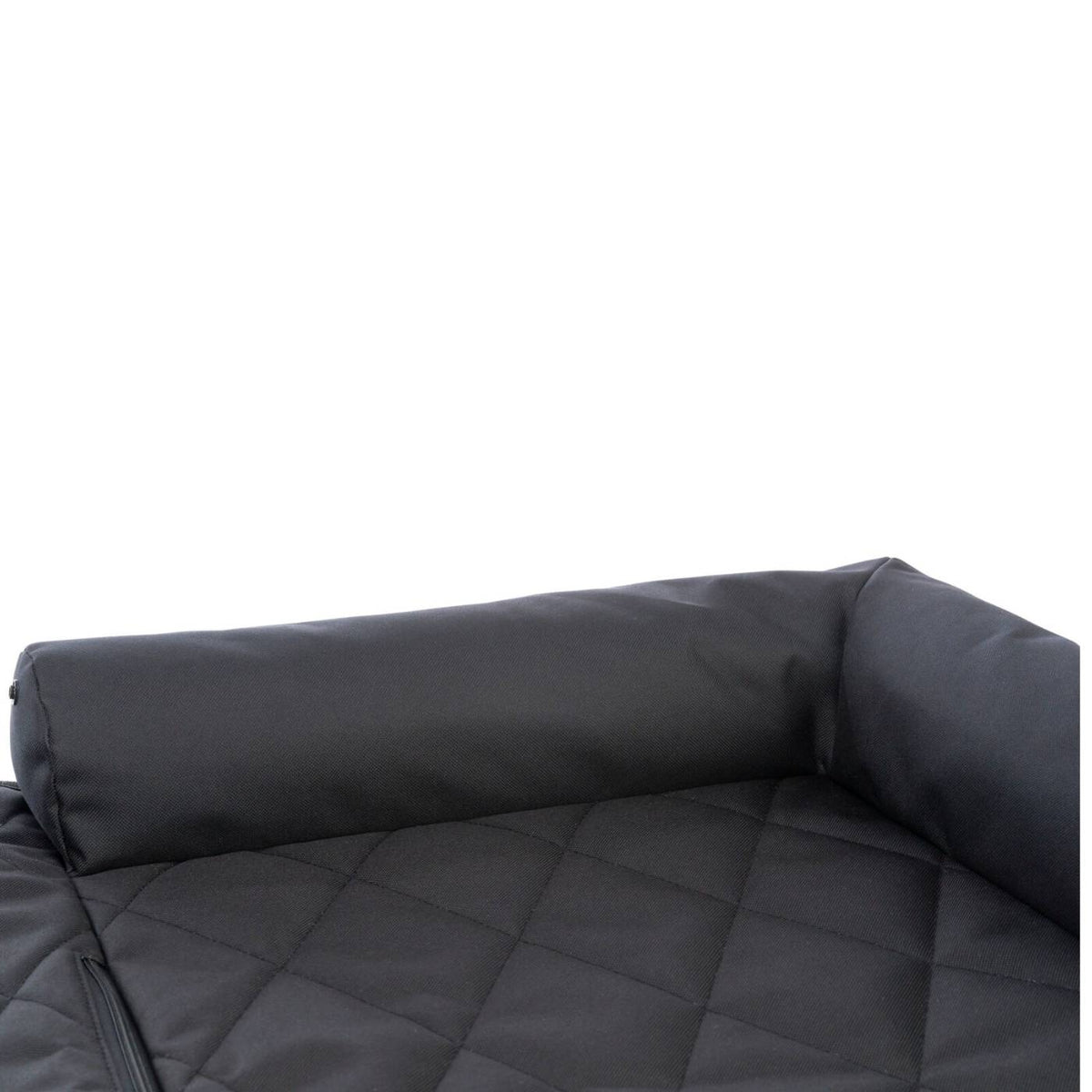 Trixie Cuscino Doppio per Cani per Auto 95 x 10 x 50 cm Nero