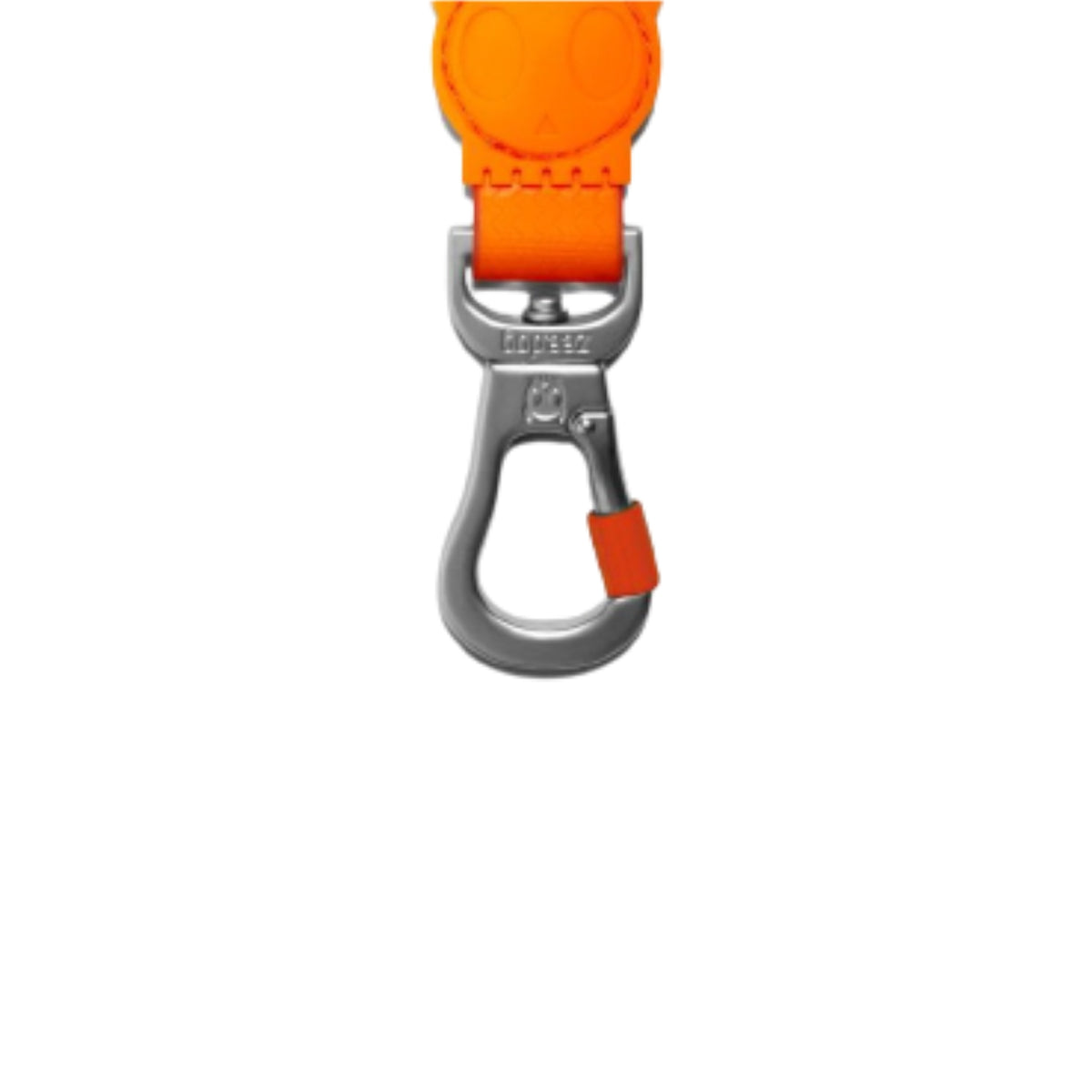 Zee.Dog Guinzaglio Fisso per Cani Linea Neopro Tangerine