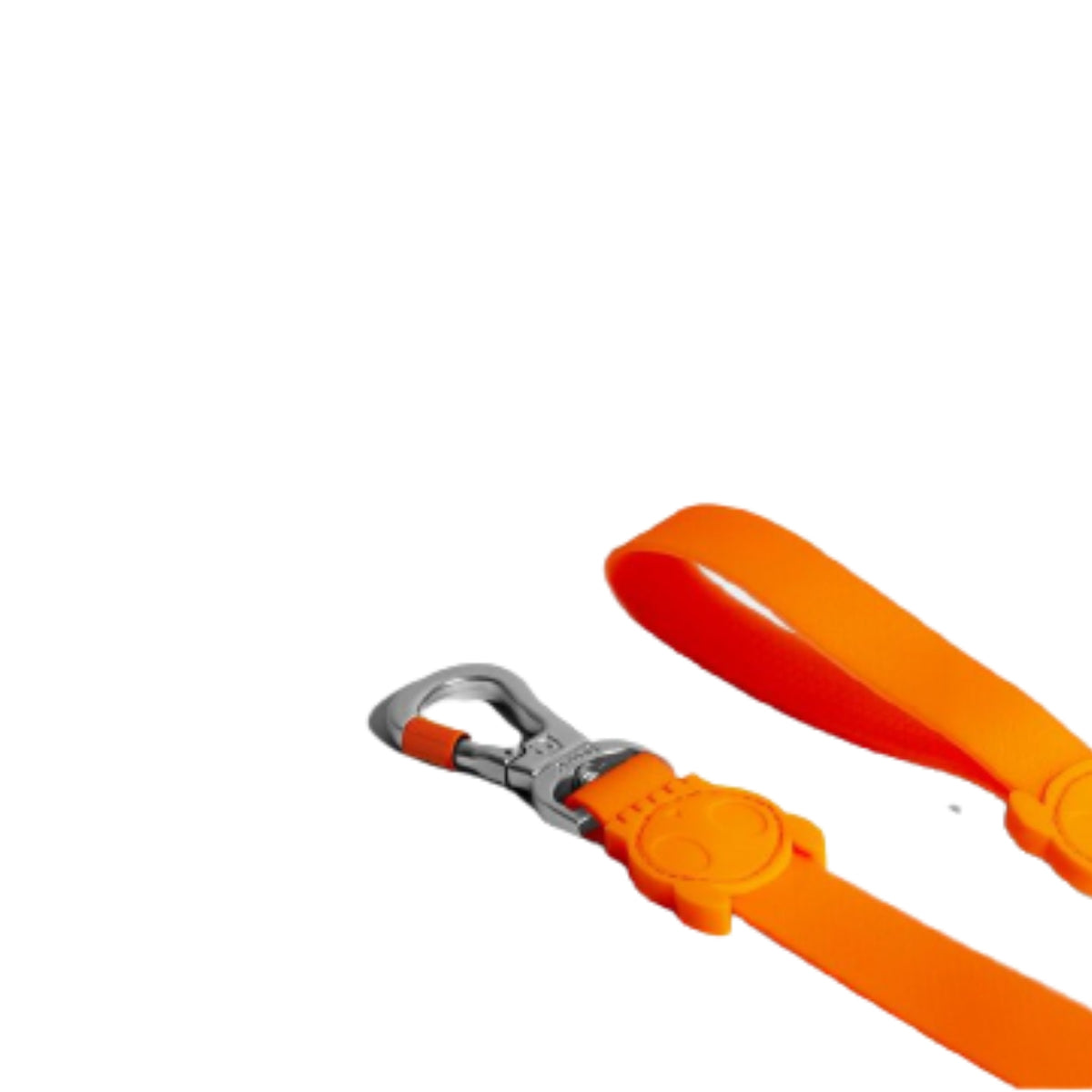 Zee.Dog Guinzaglio Fisso per Cani Linea Neopro Tangerine