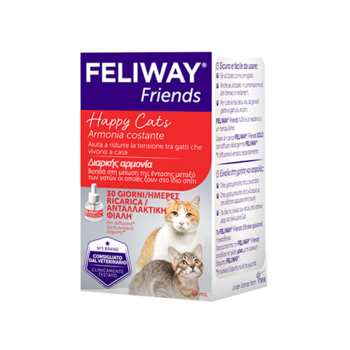 Ceva Feliway® per Gatti Friends 1 Ricarica 30 giorni 48 ml