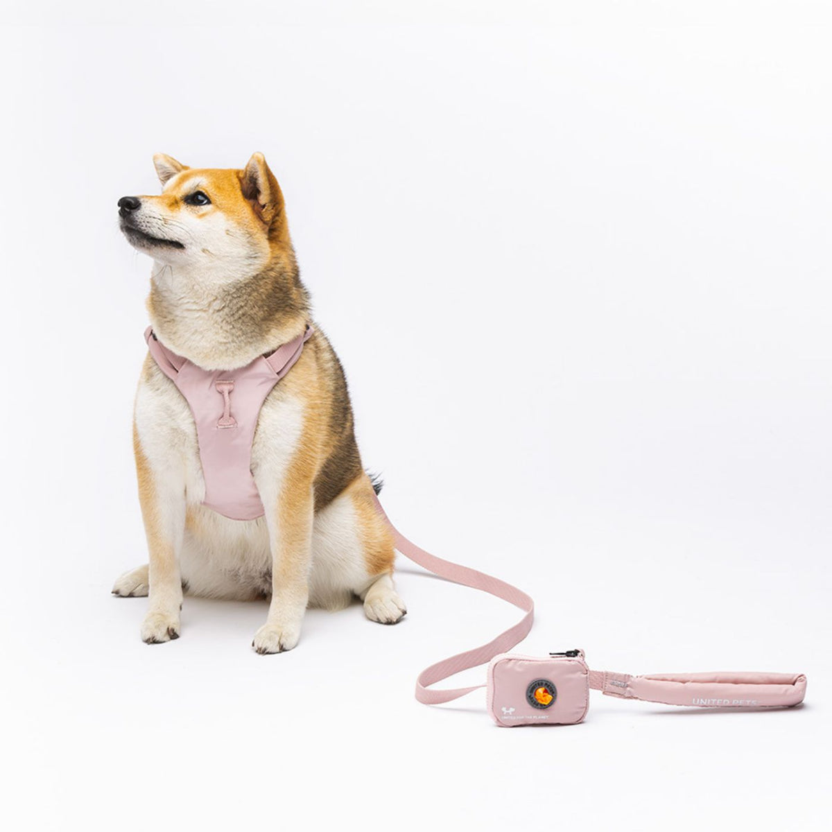 United Pets Pettorina H per Cani Imbottita Linea CityLife Rosa