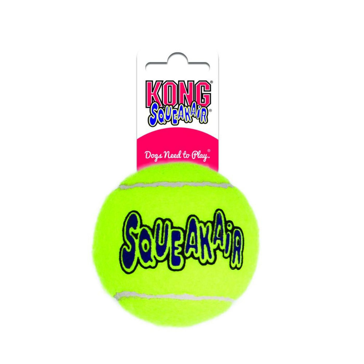 Kong Palla Tennis Gialla SqueakAir M d.6 cm